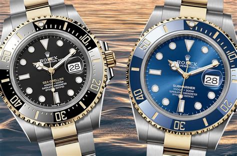 differenze spessore rolex sea dweller submariner|rolex submariner vs sea dweller.